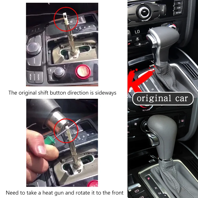 Автоматическая Ручка Переключения передач Головка Рукоятки Рычага Переключения Передач для Audi A3 S3 RS3 Q3 S6 RS6 A4 A5 A7 Passat Golf 6 7 Golf 6GTI 7GTI Golf R CC2