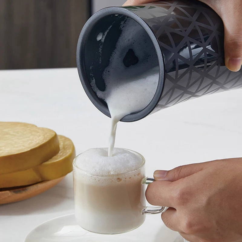 Автоматический подогреватель горячего и холодного молока Для приготовления пены для латте, кофе, горячего Шоколада, Капучино2