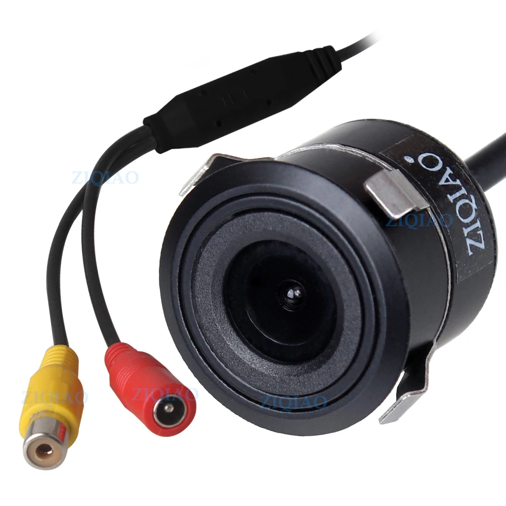 Автомобильная камера заднего вида ZIQIAO HD ночного видения водонепроницаемая универсальная парковочная камера заднего вида HS0163