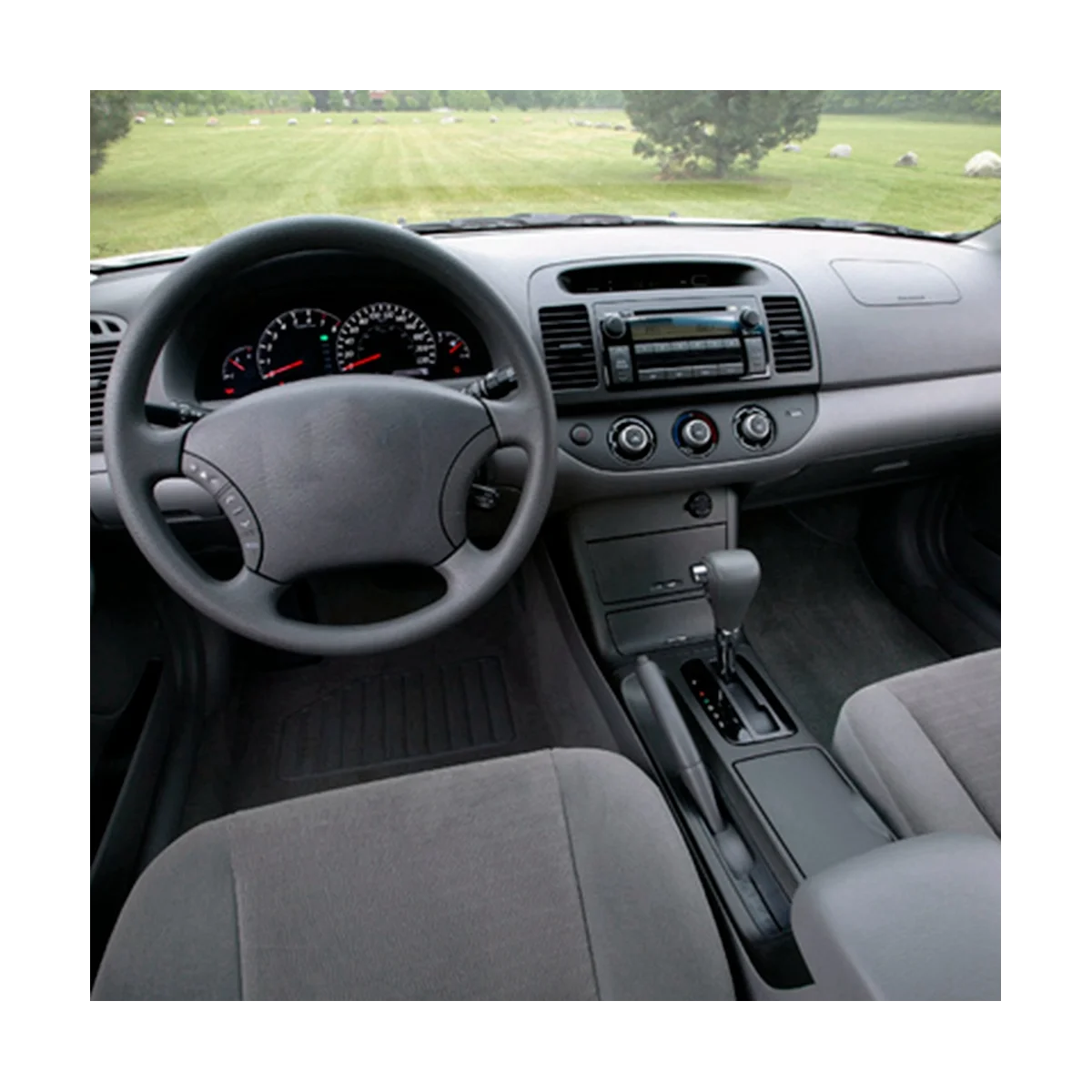Автомобильное Центральное управление Коробка для хранения переключения передач Панель в сборе Запасные Аксессуары для Toyota Camry 2003-20065