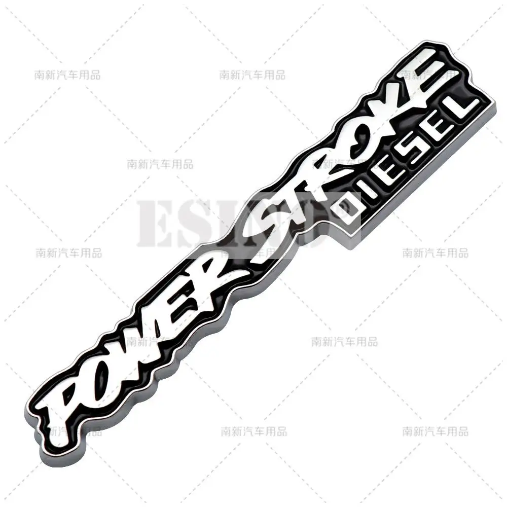 Автомобильный Стайлинг 3D Power Stroke Дизельный Металлический Клей Эмблема Значок Заднего Багажника Наклейка на Крыло Наклейка на Кузов для Ford F150 F250 F350 F4503