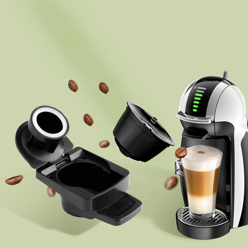 Адаптер для капсул, аксессуары многоразового использования, черный для преобразования кофейных капсул Nespresso В кофемашину Dolce Gusto3