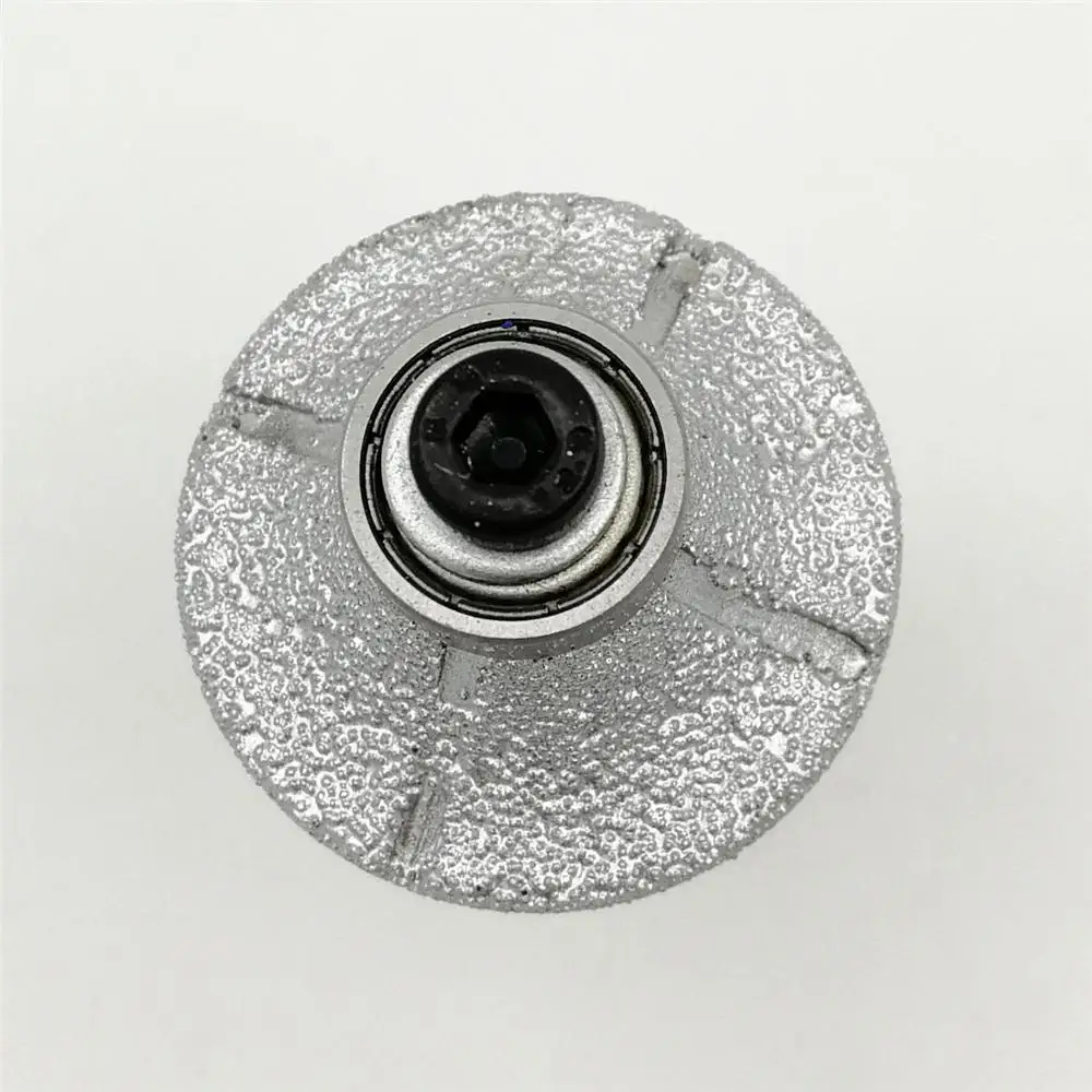 Алмазные Фрезы SHDIATOOL №8 Радиусом 10 мм с вакуумной пайкой для Гранита с круглым Хвостовиком 1/2 дюйма для Профиля кромки4