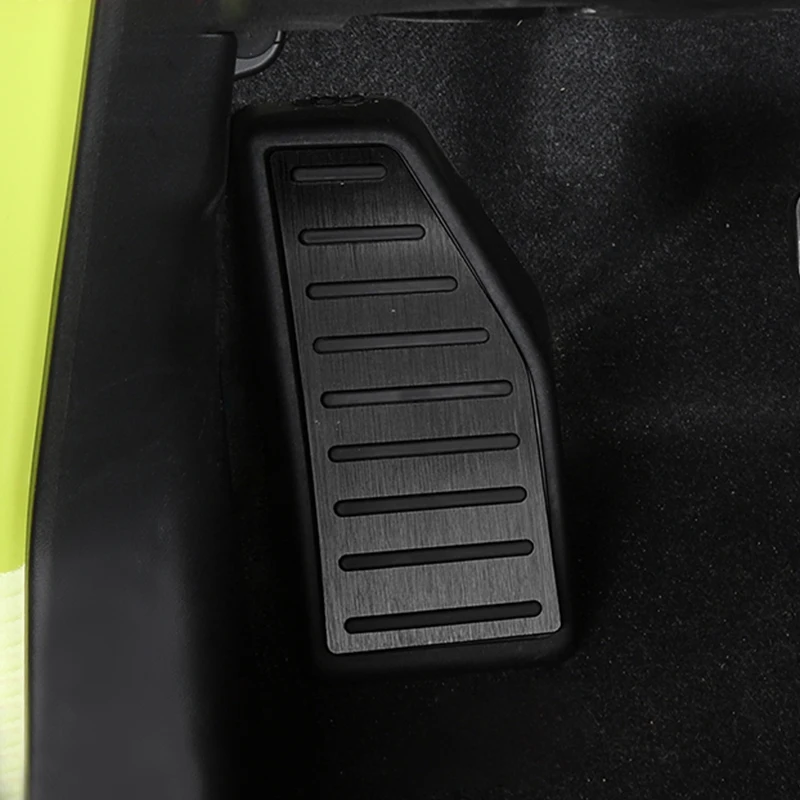 Алюминиевый Автомобильный Акселератор Топливный Тормоз Сцепление Подставка Для ног Педали Накладка Для Suzuki Jimny JB74 JB64 2019 2020 2021 2022 Аксессуары5