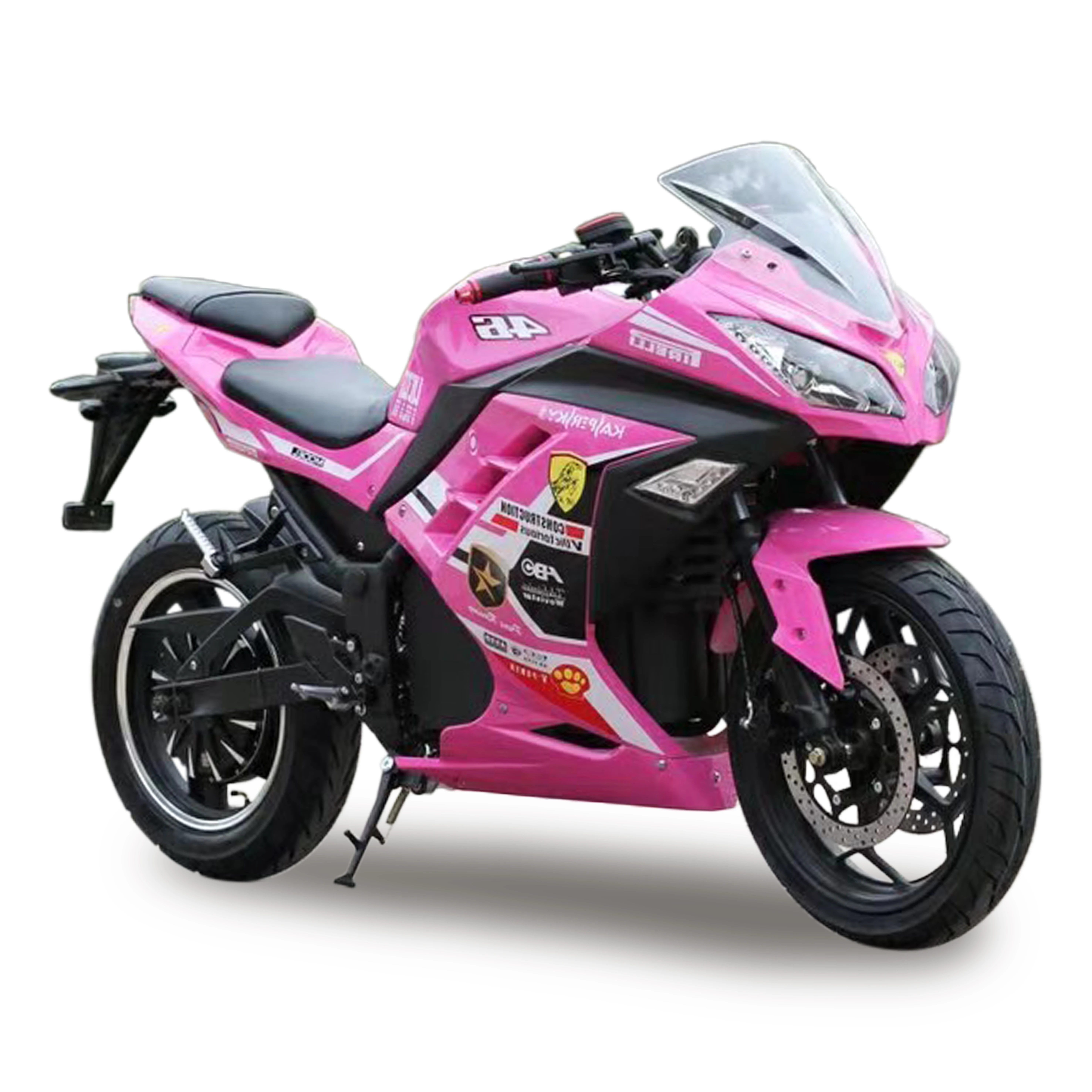 Более дешевый Высокоскоростной электрический скутер с дисковым тормозом 2000 Вт CKD Электрический мотоцикл в Индию0