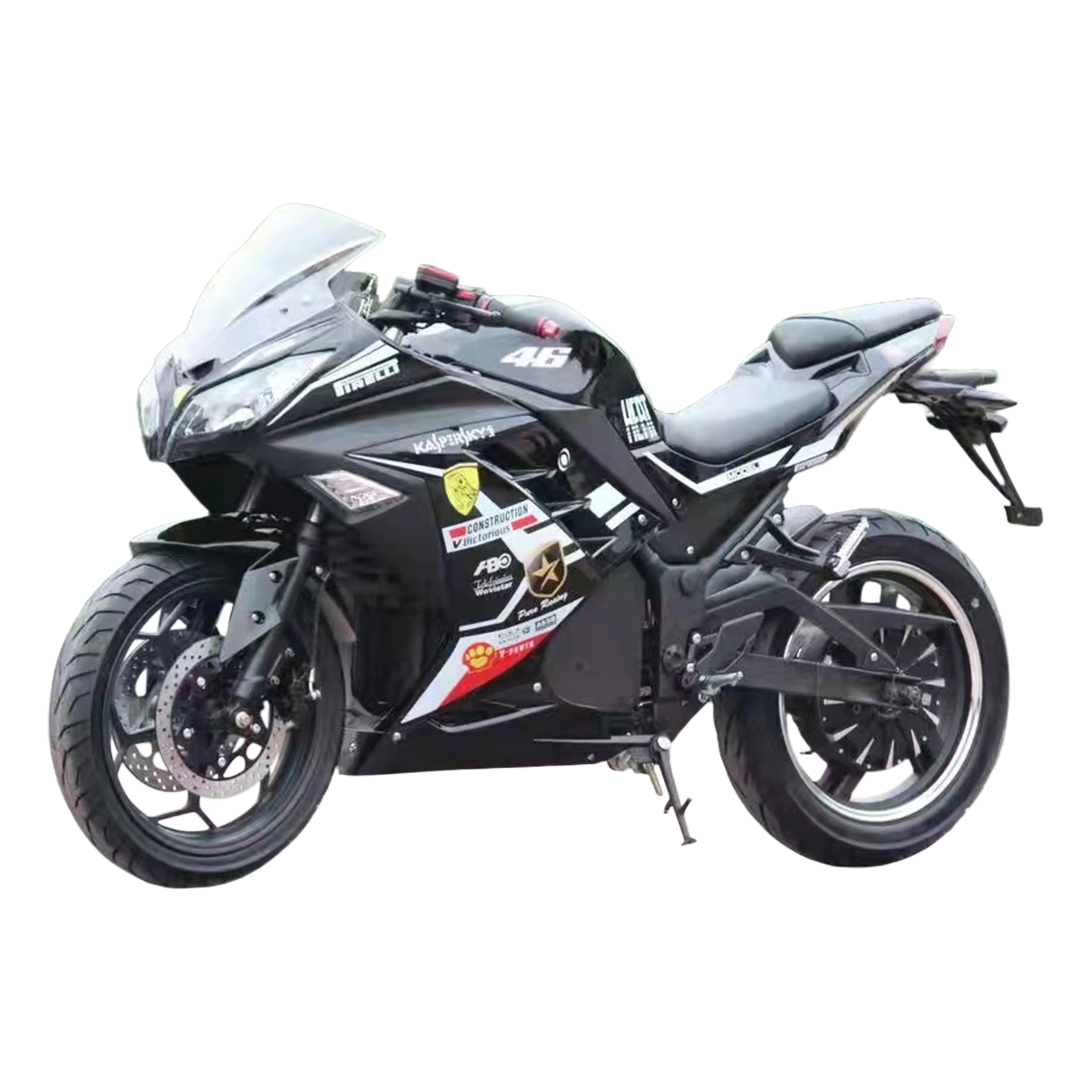 Более дешевый Высокоскоростной электрический скутер с дисковым тормозом 2000 Вт CKD Электрический мотоцикл в Индию1