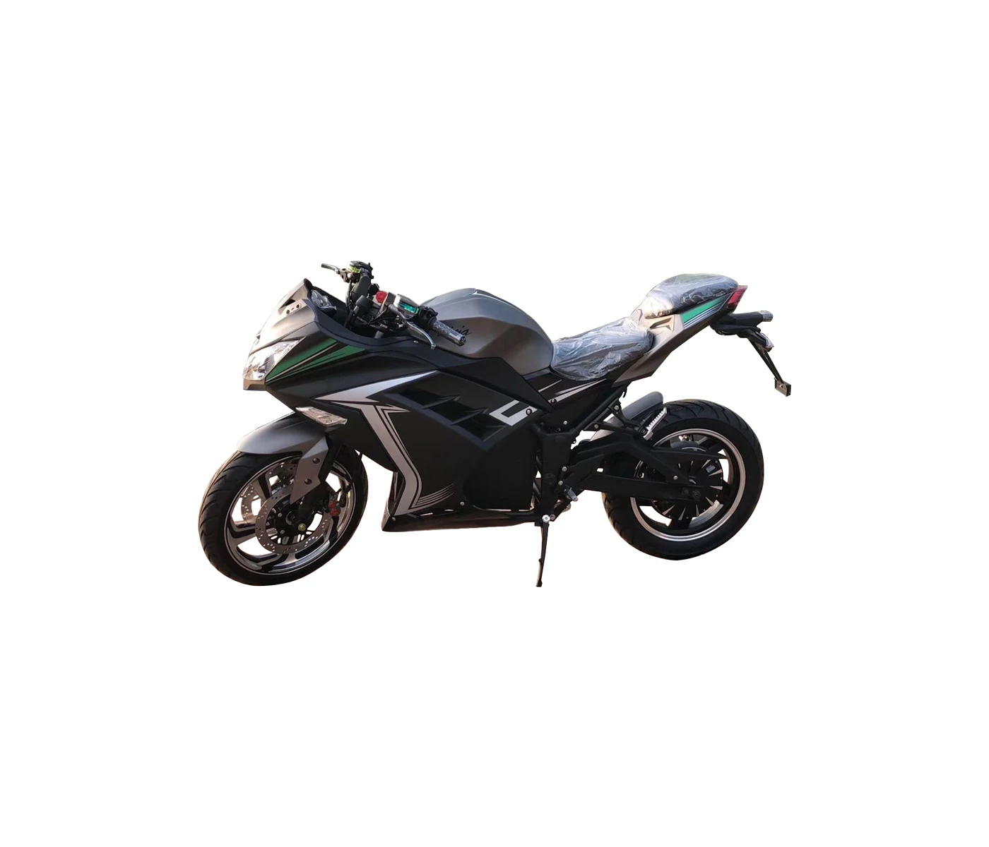 Более дешевый Высокоскоростной электрический скутер с дисковым тормозом 2000 Вт CKD Электрический мотоцикл в Индию5