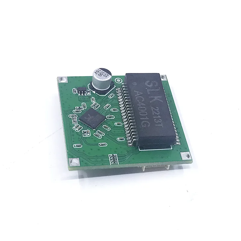 Быстрый переключатель mini 4 port ethernet TAP switch сетевой коммутатор 10/100 Мбит/с, концентратор, печатная плата модуля для модуля системной интеграции3