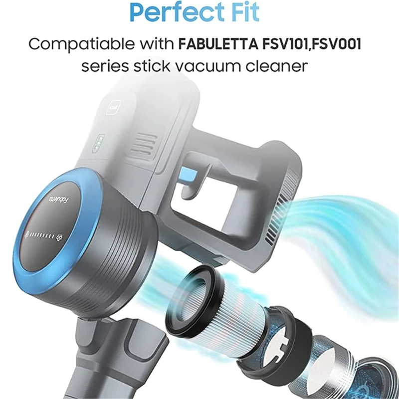 Вакуумный фильтр Для замены пылесоса Вакуумные принадлежности Пластиковый фильтр Пластиковый материал для Fabuletta Afoddon3