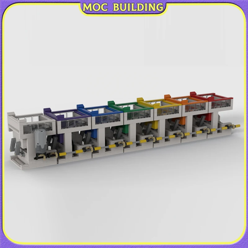 Высокотехнологичная Креативная Интерактивная сборка 10x10 Stepper с общим питанием GBC MOC Строительные Блоки Технология Сборки Brick Kid Toy1