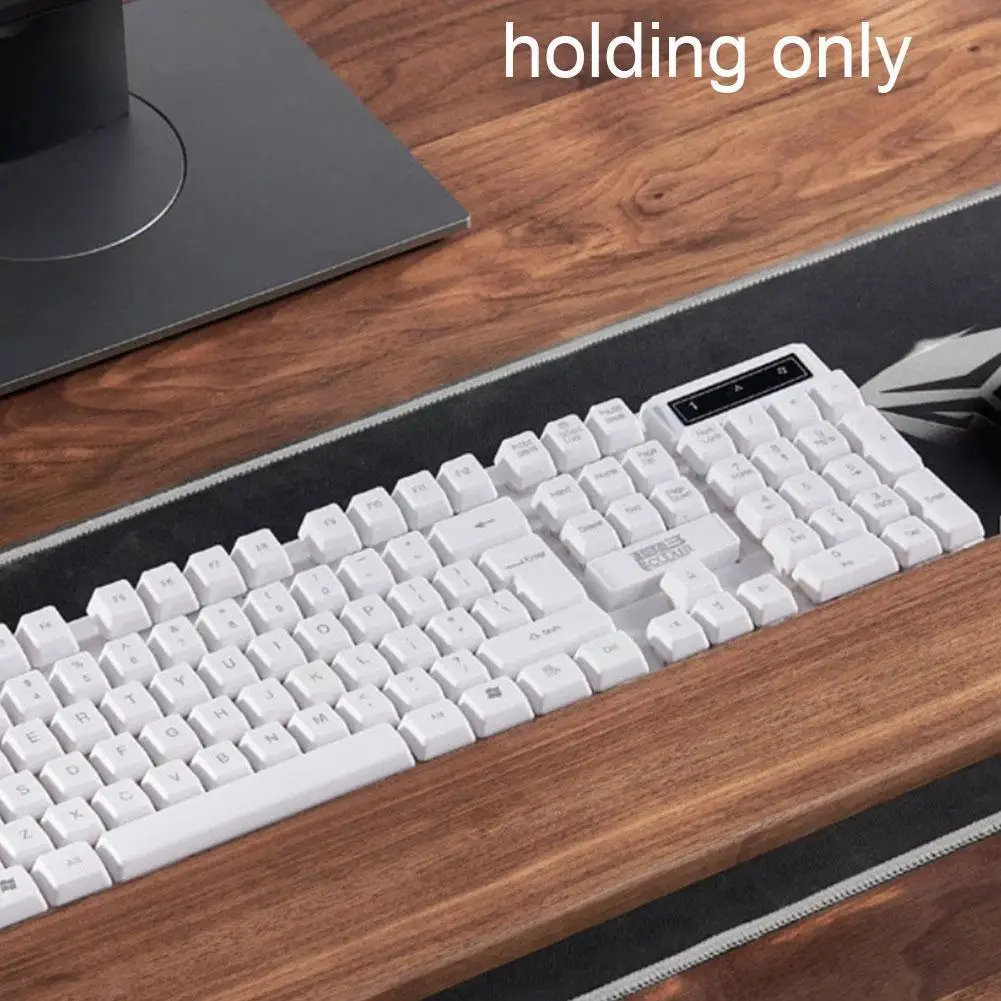 Деревянная подставка для запястий из орехового дерева механический лоток для клавиатуры Деревянный игровой ручной механический лоток для клавиатуры Mini X4Q02