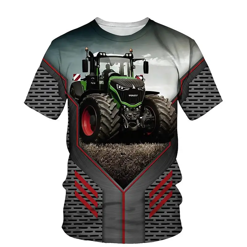 Детская футболка с трактором |Детские 3D футболки для мальчиков |Детские футболки с трактором для мальчиков - Футболки - Word2.ru1