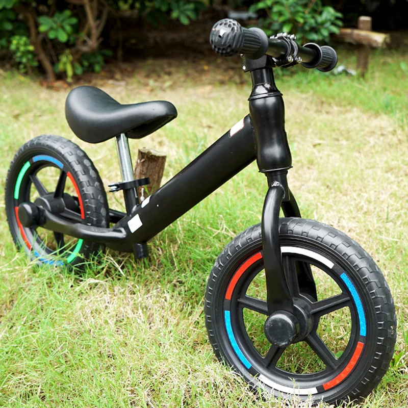 Детский балансировочный велосипед, Светоотражающая наклейка, наклейки на колеса, Светоотражающая лента для шин, защитные наклейки, Аксессуары для Велосипедов4