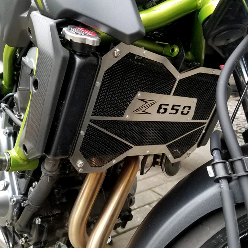 Для Kawasaki Z650 Z 650 Z650RS 2017-2023 2022 Аксессуары Для Мотоциклов Защитная Решетка Радиатора Защитная Крышка Кнопки Сигнала Поворота1