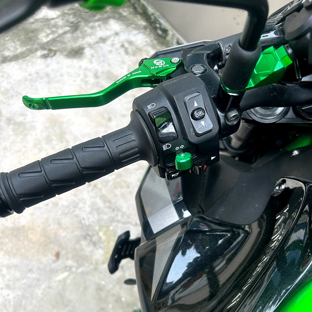 Для Kawasaki Z650 Z 650 Z650RS 2017-2023 2022 Аксессуары Для Мотоциклов Защитная Решетка Радиатора Защитная Крышка Кнопки Сигнала Поворота2