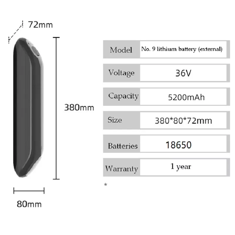 Для электрического скутера Xiaomi ninebot Segway ES1ES2ES4E22 с внешним расширением, встроенная литиевая батарея, оригинальные аксессуары2