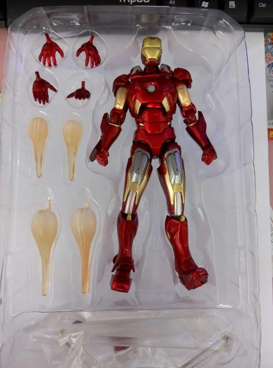 Железный человек Тони супер подвижная модель игрушки ручной работы5