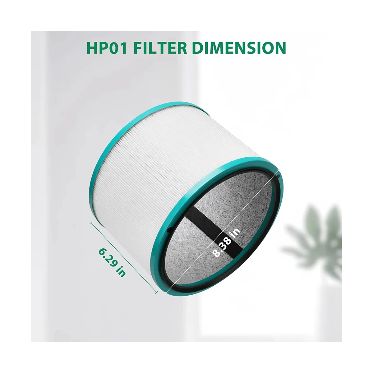 Замена фильтра HEPA для HP01 HP02 DP01 DP02 Pure Hot + Cool настольный очиститель, сравнить с частью 968125-032