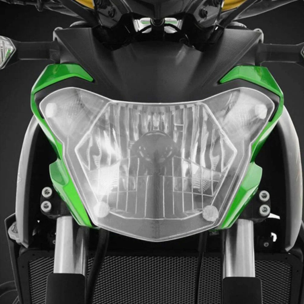 Запчасти для мотоциклов Защитный Экран Len Защитная Крышка фары Kawasaki Z650 2017-2023 Защита экрана Передней фары Мотоцикла5