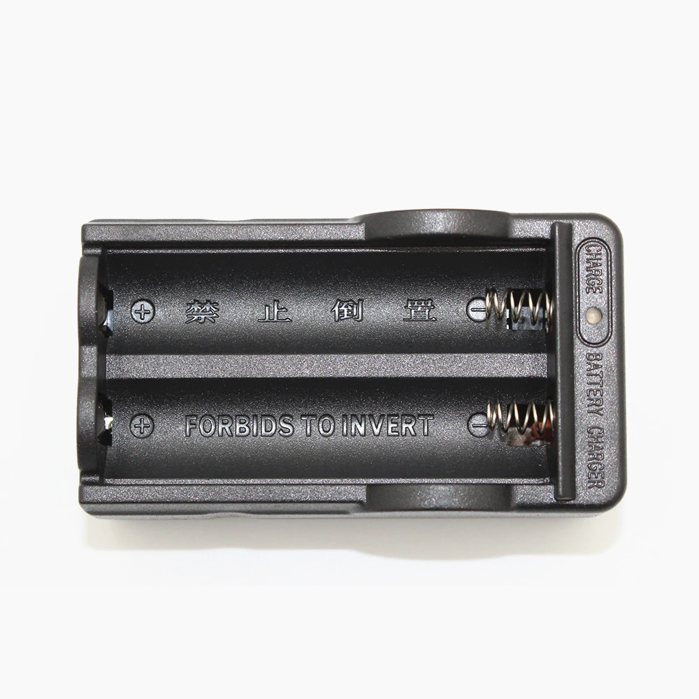 Зарядное устройство 18650, штепсельная вилка США/ЕС AC100-240V 50/60 Гц для светодиодного фонарика, аккумуляторные батареи0