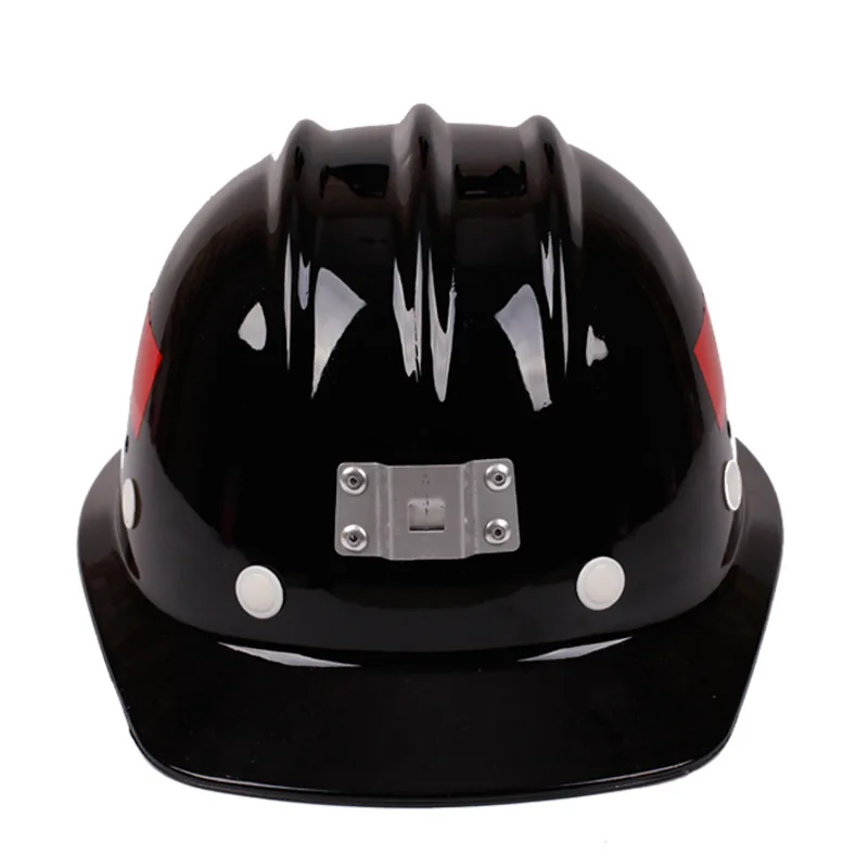 Защитный шлем из АБС-стекловолокна, Светоотражающая полоса для подземной шахты, Носимая Шахтерская лампа, Рабочий Дышащий защитный шлем0
