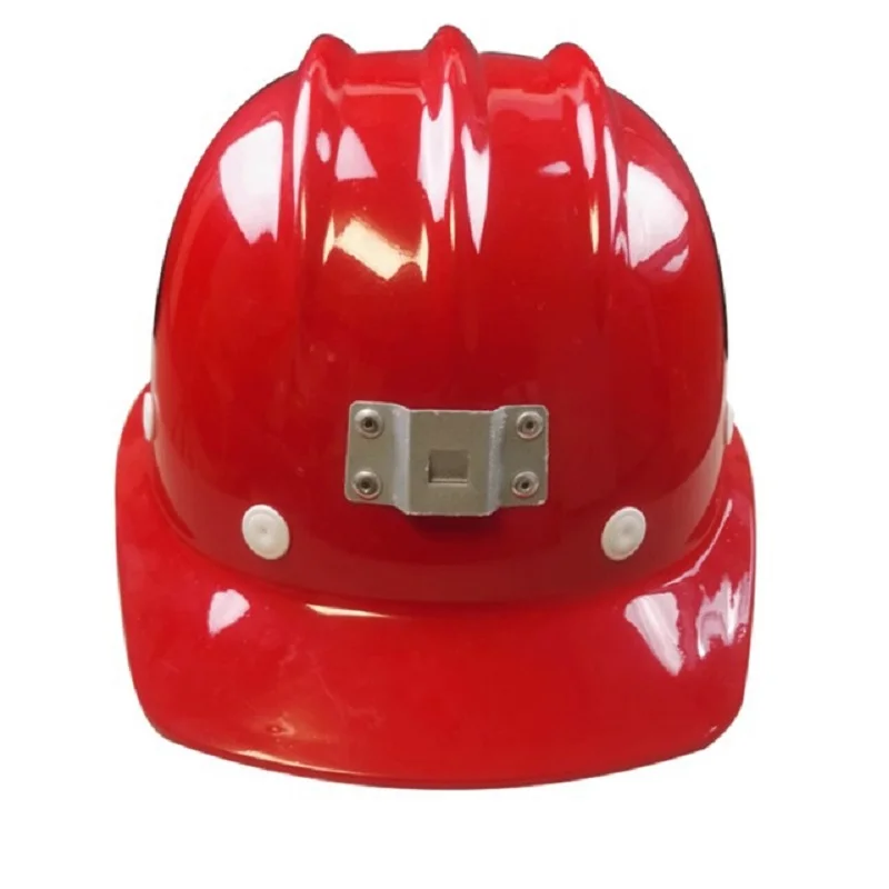 Защитный шлем из АБС-стекловолокна, Светоотражающая полоса для подземной шахты, Носимая Шахтерская лампа, Рабочий Дышащий защитный шлем1