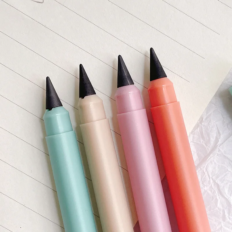 Карандаши Macaron Color Eternal 6шт HB Стираемый карандаш Без Чернил, Карандаш для рисования, Школьные принадлежности для письма4