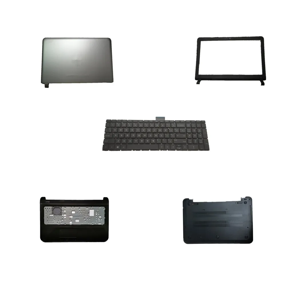 Клавиатура ноутбука Верхний регистр, верхняя задняя ЖК-крышка, нижний корпус, корпус для HP ProBook 430 G6, черный, США0
