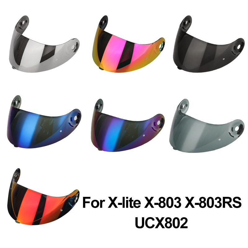 Козырек Шлема Объектив Для X-lite X-803 X-803RS UCX802 Противотуманная Наклейка с защитой от ультрафиолета Мотоциклетный Шлем Casco Moto Аксессуары X803 RS0