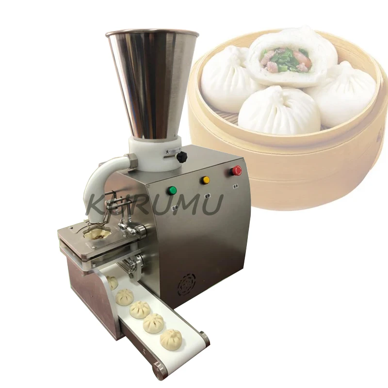 Коммерческая Полуавтоматическая Машина Для Приготовления Булочек со Свининой Momo, Китайская Хлебопечка Xiaolong Bao, Производитель0