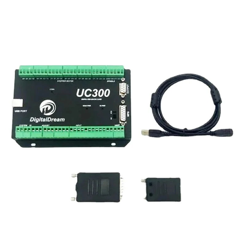 Комплект USB-4-осевого контроллера UC300 Mach3 с шаговыми двигателями с замкнутым контуром 3N.m для ULTIMATE Bee, QueenBee, WorkBee2