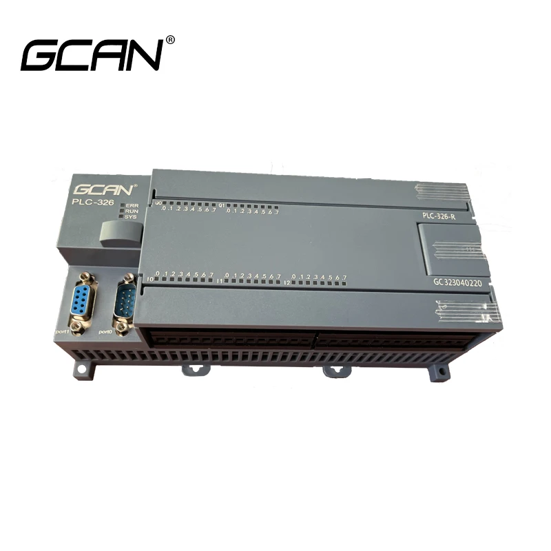Контроллер ПЛК GCAN с 24-позиционным цифровым входом, 16-позиционный Релейный Цифровой выход, Поддержка протокола CANopen/Modbus RTU/TCP Master-slave3