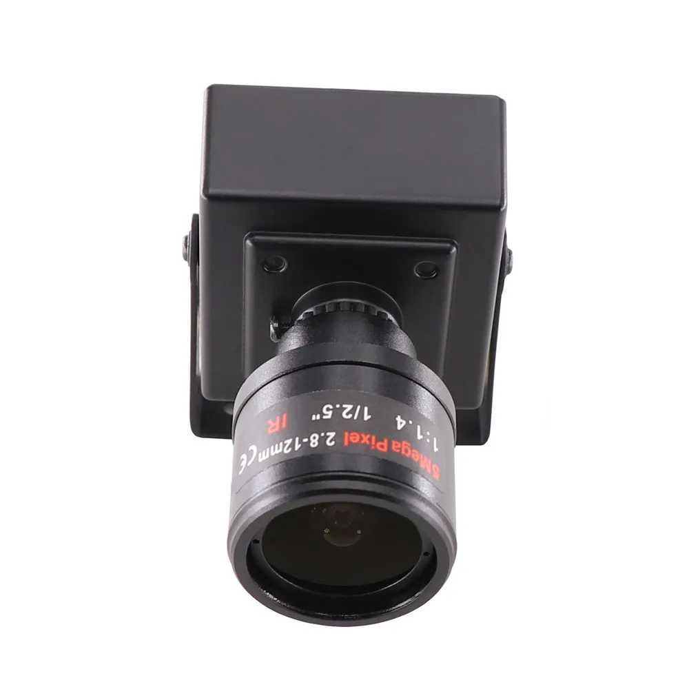 Крепление M12 2,8-12 мм с переменным фокусным расстоянием Star Light Низкая освещенность 2MP 1080P IMX291 Веб-камера UVC Plug Play USB-камера с чехлом1