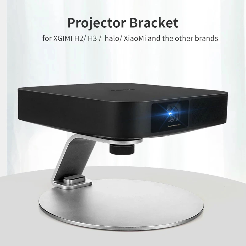 Кронштейн для проектора Настольная Подставка Универсальный Регулируемый держатель для проектора Подходит для XGIMI H2/H3/Halo и других брендов0