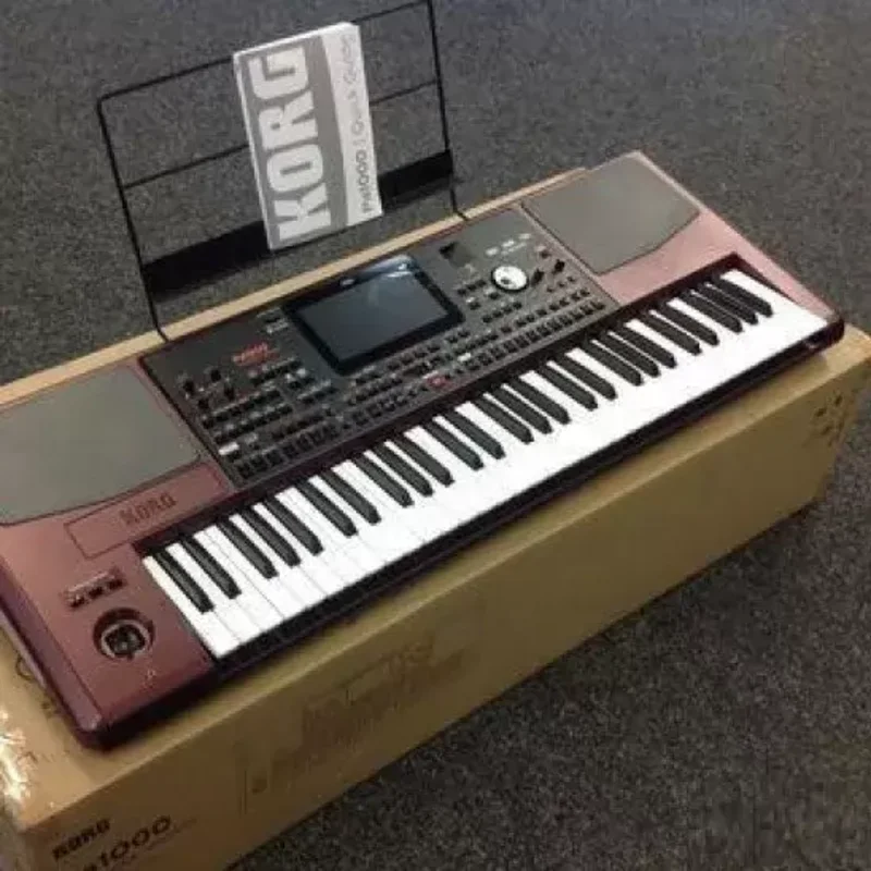 Лучшая оригинальная покупка 2 получить 1 Korg PA1000 61-Клавишная Профессиональная Аранжировочная клавиатура, орган KORG original0
