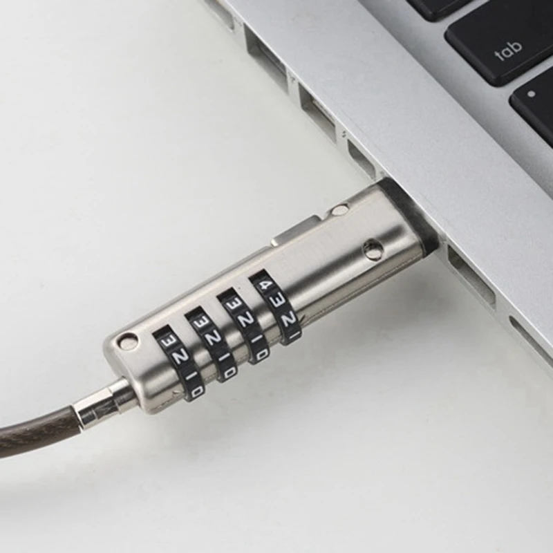 Лучшие предложения 10X Security USB Password Anti-Theft Lock, используется для защиты от кражи ноутбука, планшета, Проектора, телевизора4