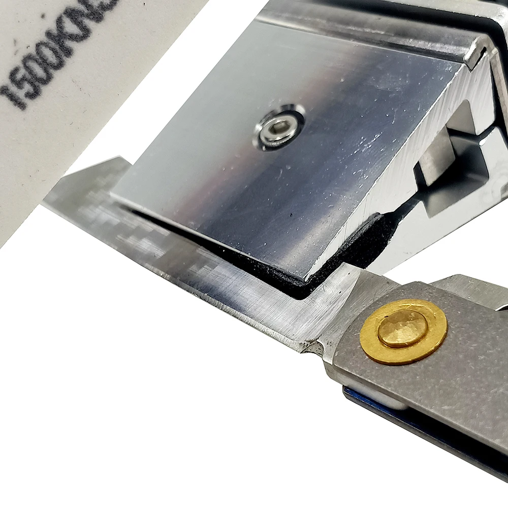 Маленькая точилка для ножей система заточки с фиксированным углом наклона Edge pro точилка с 4шт точильным камнем для шлифовки наружных инструментов4
