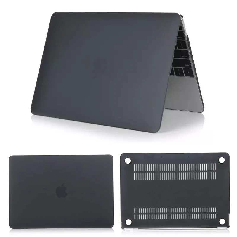 Матовый чехол 4в1 для Apple macbook Air Pro Retina 11 12 13 15, сумка для ноутбука Mac book 13,3 дюйма + экран + крышка клавиатуры + защита от пыли1