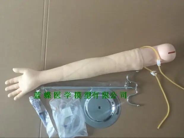 Модель руки для вливания в венозную пункцию Модель руки для вливания Модель руки для инъекций Настройка сменных кровеносных сосудов кожи руки2