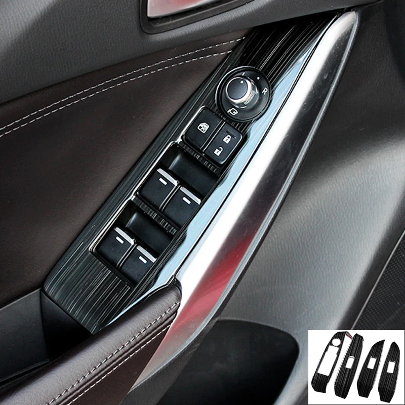 Молдинг интерьера для Mazda 6 Mazda6 2019 2020 Украшение внутренней двери автомобиля Отделка кузова Акцент Молдинг Крышка Рамка Защита для укладки3