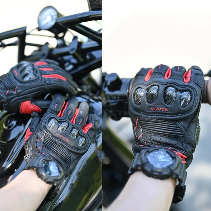 Мотоциклетные Перчатки для Мужчин и женщин с сенсорными экранами на весь палец Мотоциклетные перчатки для шоссейных гонок, Велоспорта, Скалолазания, мотокросса4