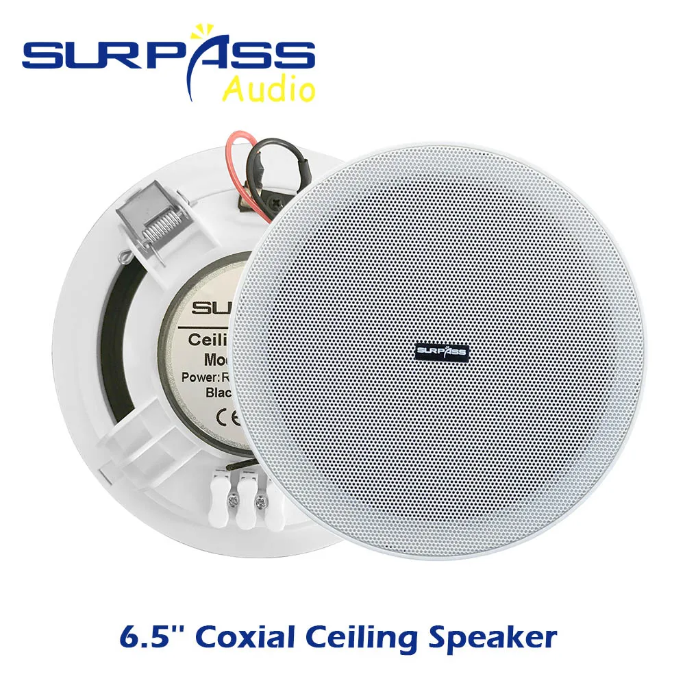 Музыкальная Система Smart Home Loadspeaker Mini 4-дюймовый Bluetooth Настенный Усилитель Потолочный Динамик С FM-радио AUX USB TF Card 2 канала2