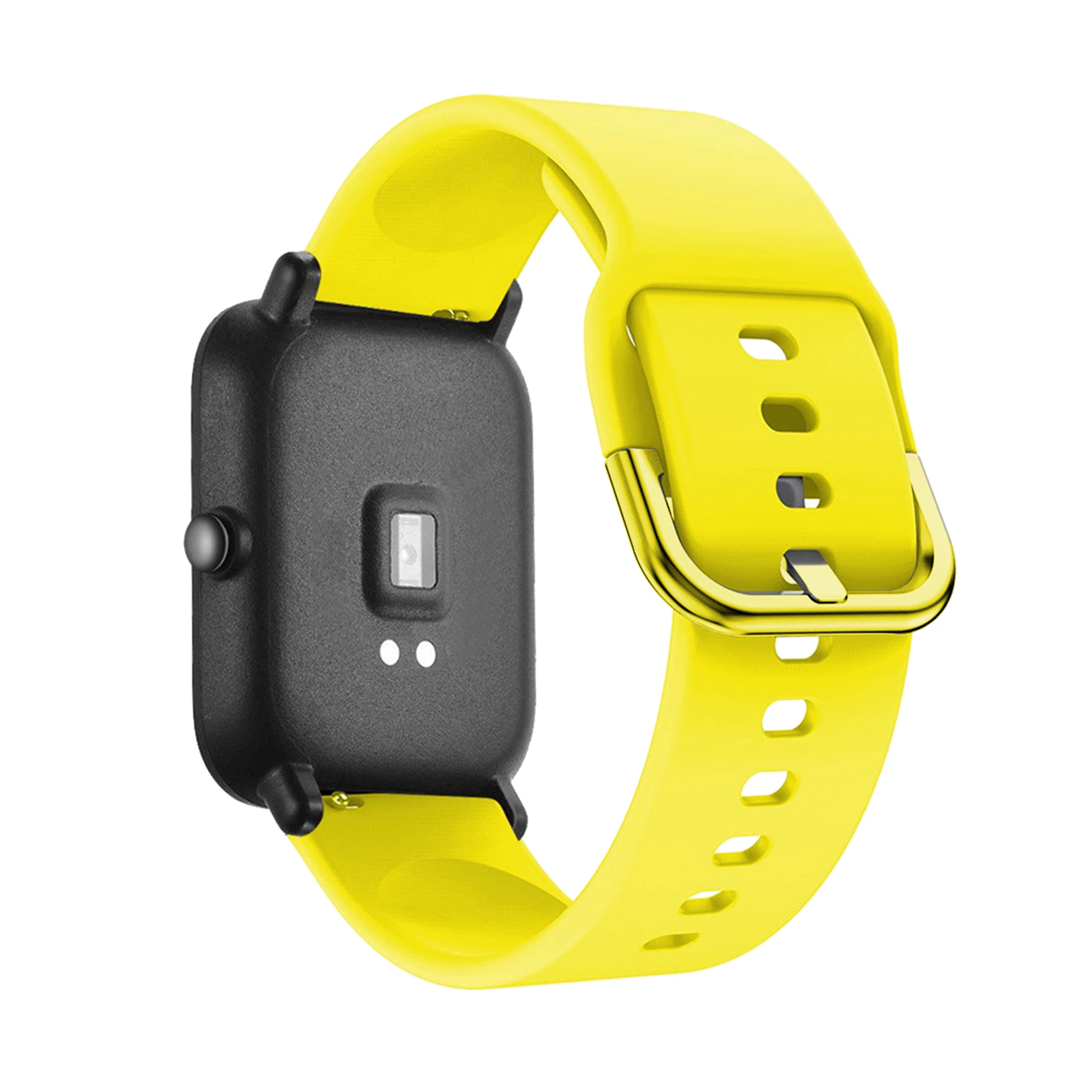 Мягкий Силиконовый ремешок для часов 20 мм, Ремешок Для Huawei Honor Watch ES, Оригинальный браслет Для умных Часов Amazfit GTS 2/GTR 42 мм2