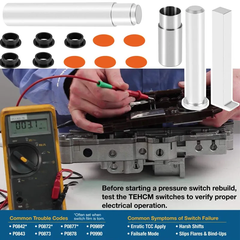 Набор инструментов для установки реле давления NONY 124740-TL30, совместимый с F/124740-30K, PR SW, 6L45/50/80/90 и 6T70/751