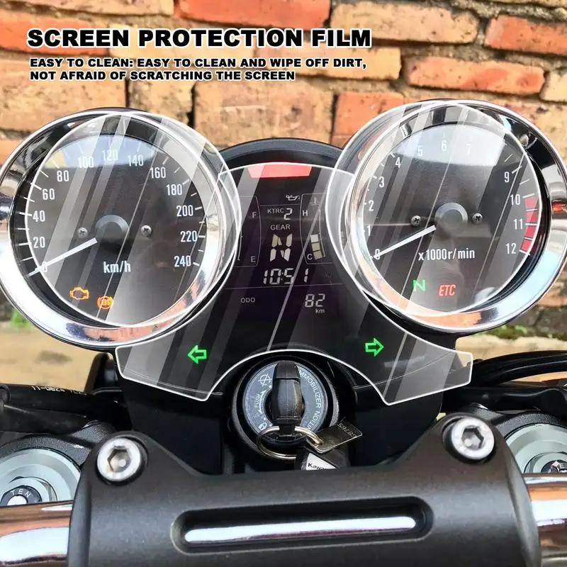 Наклейка на Спидометр мотоцикла с защитой от царапин, пленка для приборной панели, наклейки для Z900RS Z900RS Cafe 18-20 С инструментом1