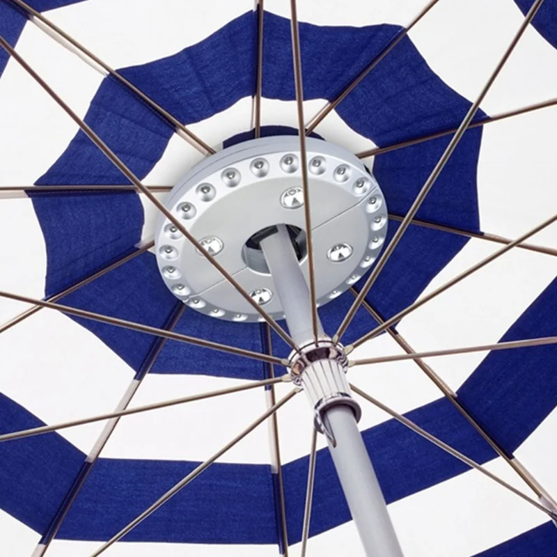 Наружный Садовый светильник 28 Светодиодных фонарей для зонтиков во внутреннем дворике, Свет для Палаточного лагеря, Лампа для газона, Водонепроницаемое Освещение 4,5 В 0,5 Вт 100lum Unbrella2