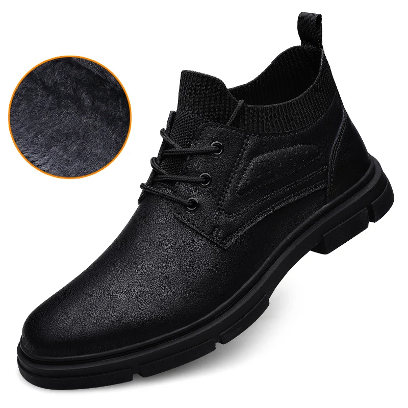 Новая Модная мужская обувь ручной работы из натуральной кожи в стиле ретро, повседневная обувь на шнуровке, Деловая Повседневная Универсальная обувь для мужчин2