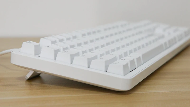 Новая Проводная механическая клавиатура Rapoo MT710 104 клавиши с белой Подсветкой, Проводная механическая игровая клавиатура2