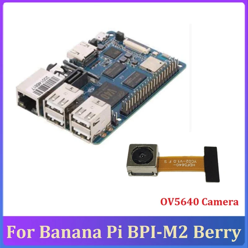 Новинка Для Banana Pi BPI-M2 Berry 1 ГБ DDR3 Плата развития С камерой OV5640 Wifi BT Порт SATA Того же Размера, что и для Raspberry Pi 30