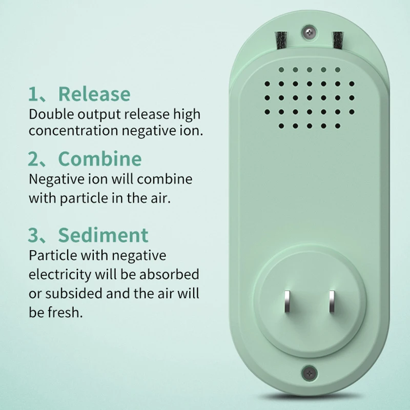Новый дизайн 2022 очиститель воздуха подержанный очиститель для удаления дыма генератор отрицательных ионов дезодорант освежитель воздуха ионизатор воздухоочиститель2